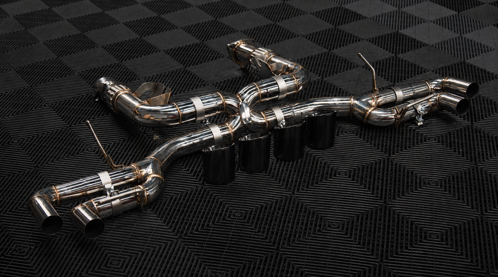 PULSE Stingray & E-Ray Non Valved Stainless Steel Exhaust